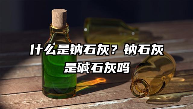 什么是鈉石灰?鈉石灰是堿石灰嗎