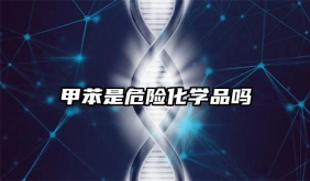 甲苯是危險化學品嗎